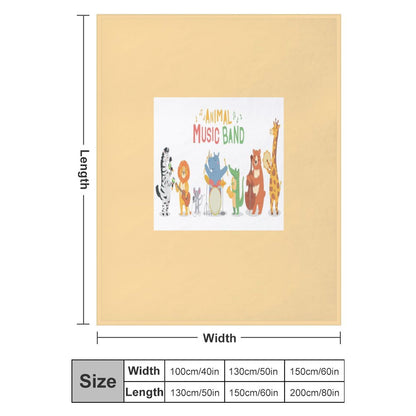 250gsm Flannel Fleece Blanket-40"x50"