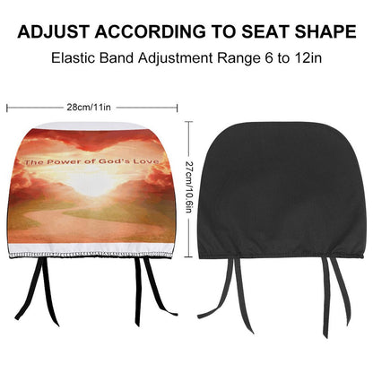 Custom Car Headrest Covers