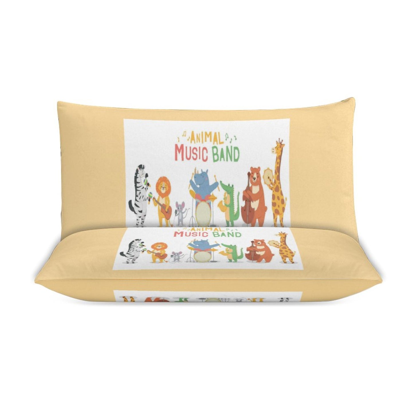3-Piece Bedding Set-86"×70"/ 218×177cm (Dual-sidede Printing)