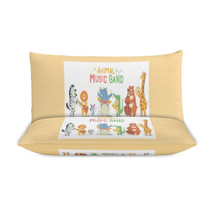 3-Piece Bedding Set-86"×70"/ 218×177cm (Dual-sidede Printing)