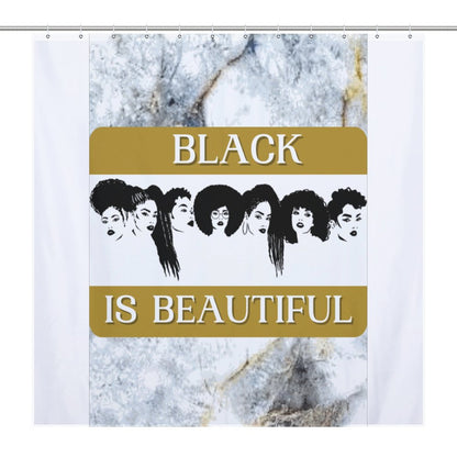 Flower Shower Curtain-66x72Inch (168x183cm)