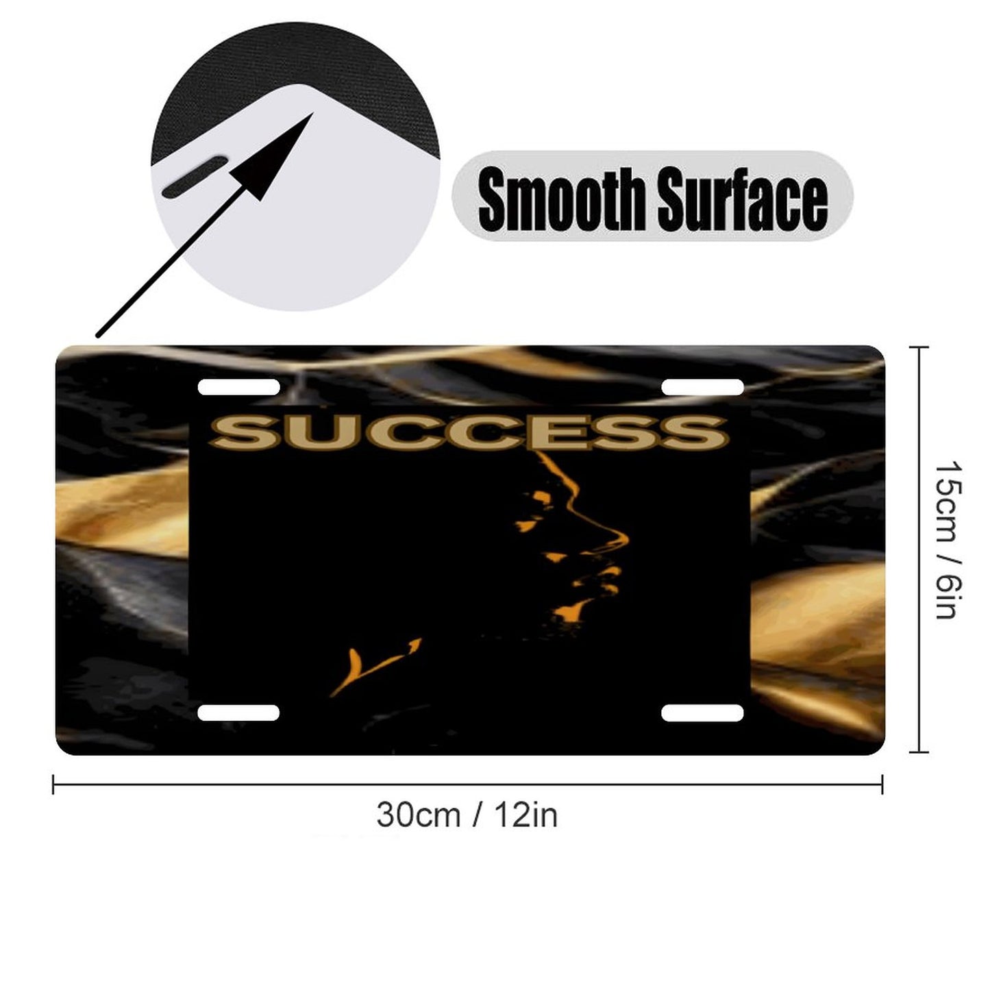 Car License Plate-11.8”x5.9”