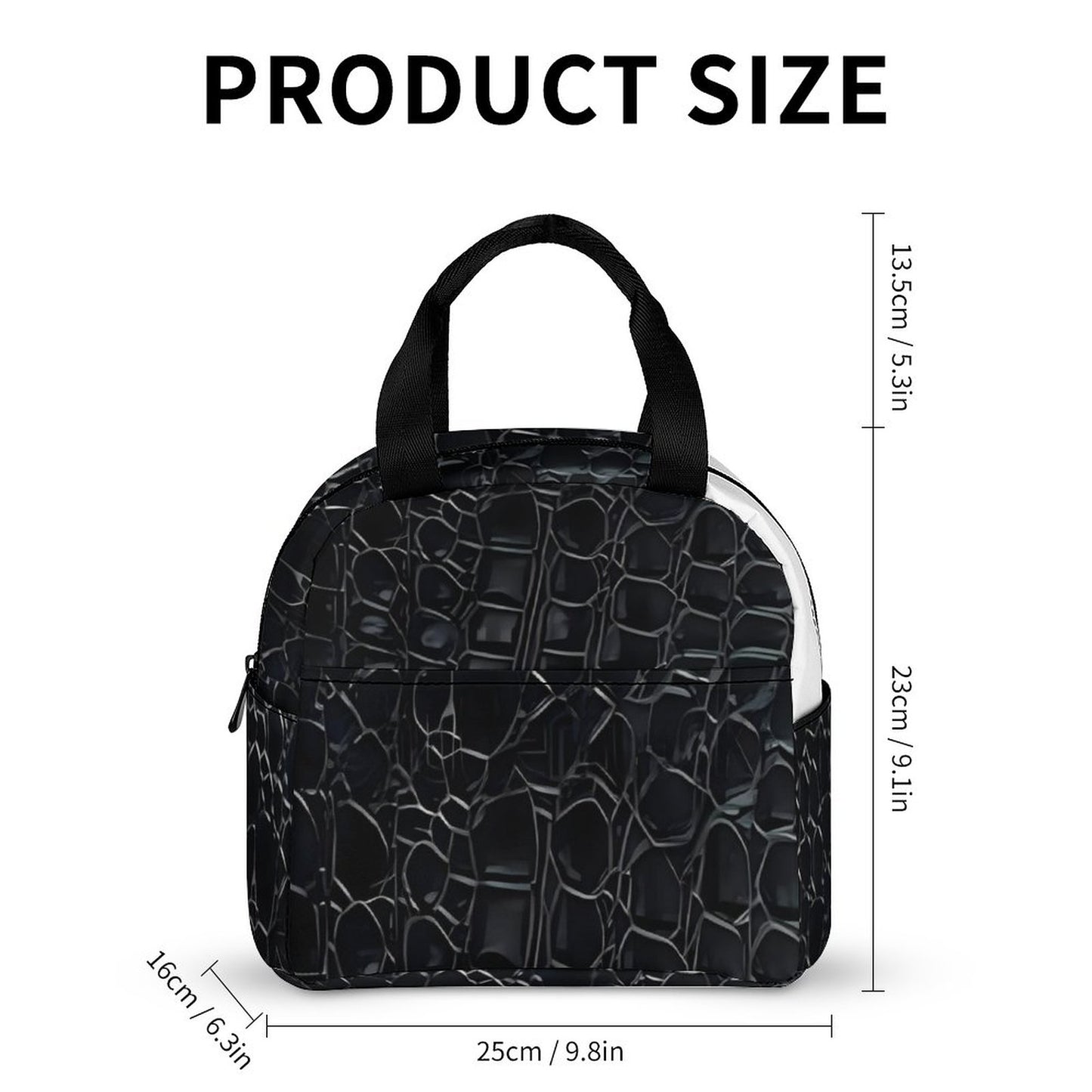 Large Insulated Lunch Totes for Adults (All-Over Printing)