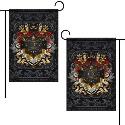 Garden Flag (2 Pics on 2 Sides)-12"x18"