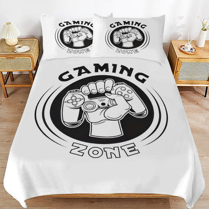 3-Piece Bedding Set-102"x90"/ 259x229cm (Dual-sided Printing)