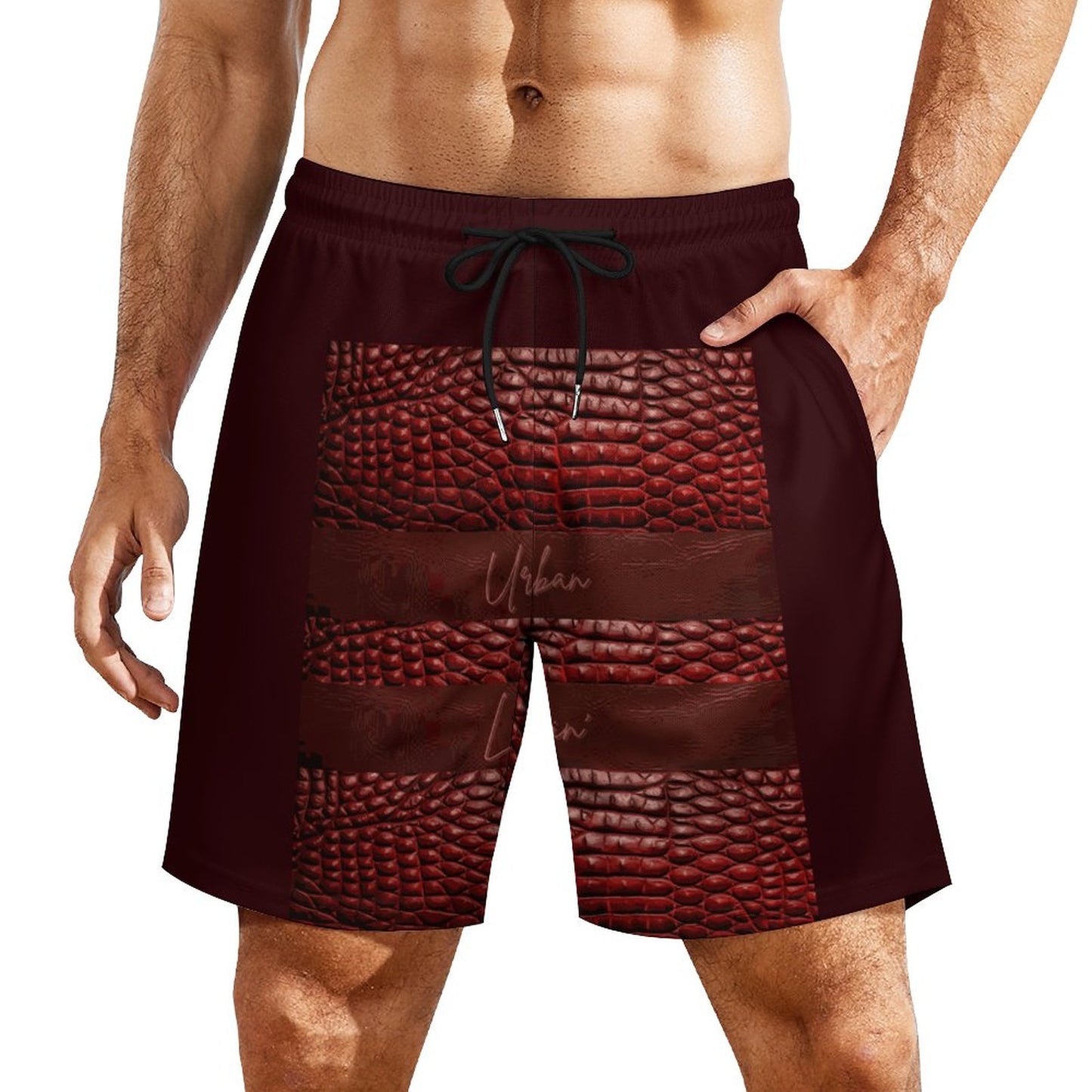 Men's Beach Shorts with 4 Pockets