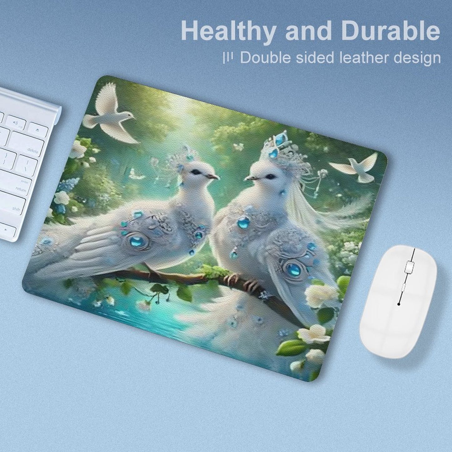 PU Leather Mouse Pad