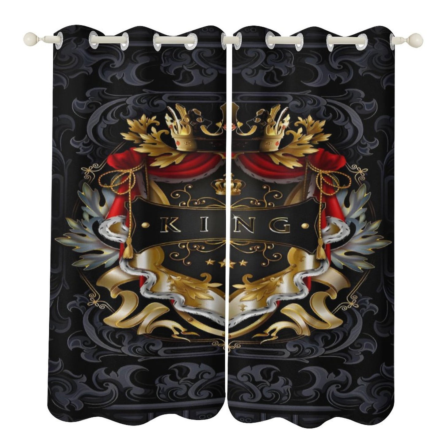 Grommet Curtain-52"x72"/ 132x183cm