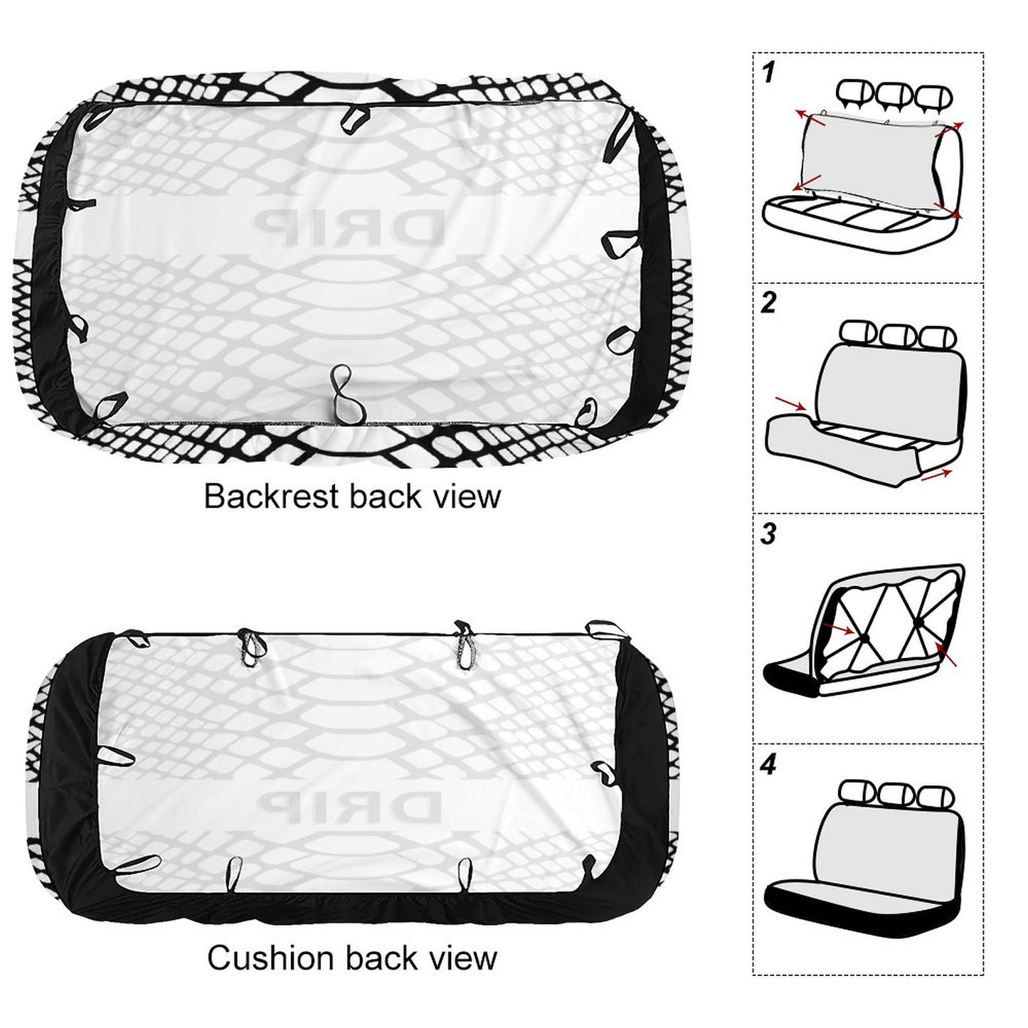 Back Seat Cover for Cars