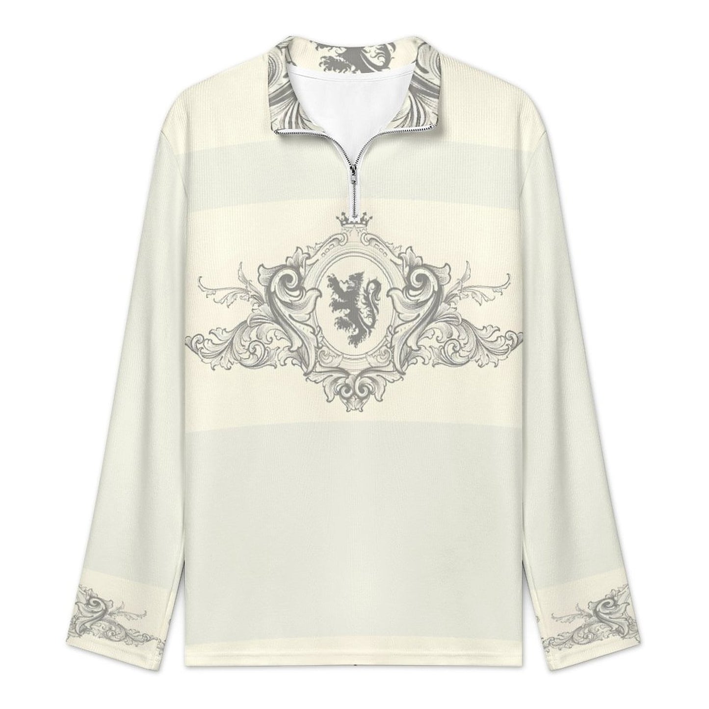 300gsm Men's Polo Sweatshirt LM111 (All-Over Printing)