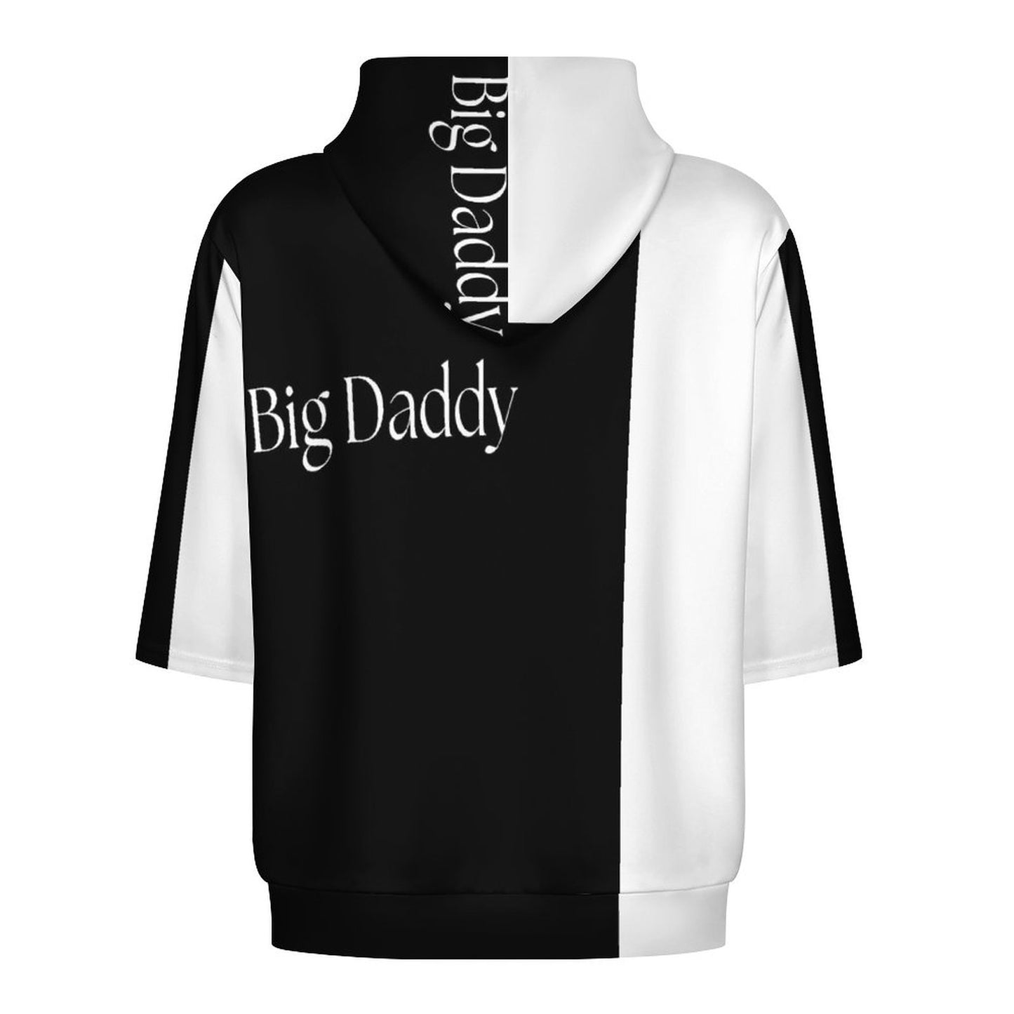 Half Sleeve Hoodie-***S-6XL-BIG DADDY