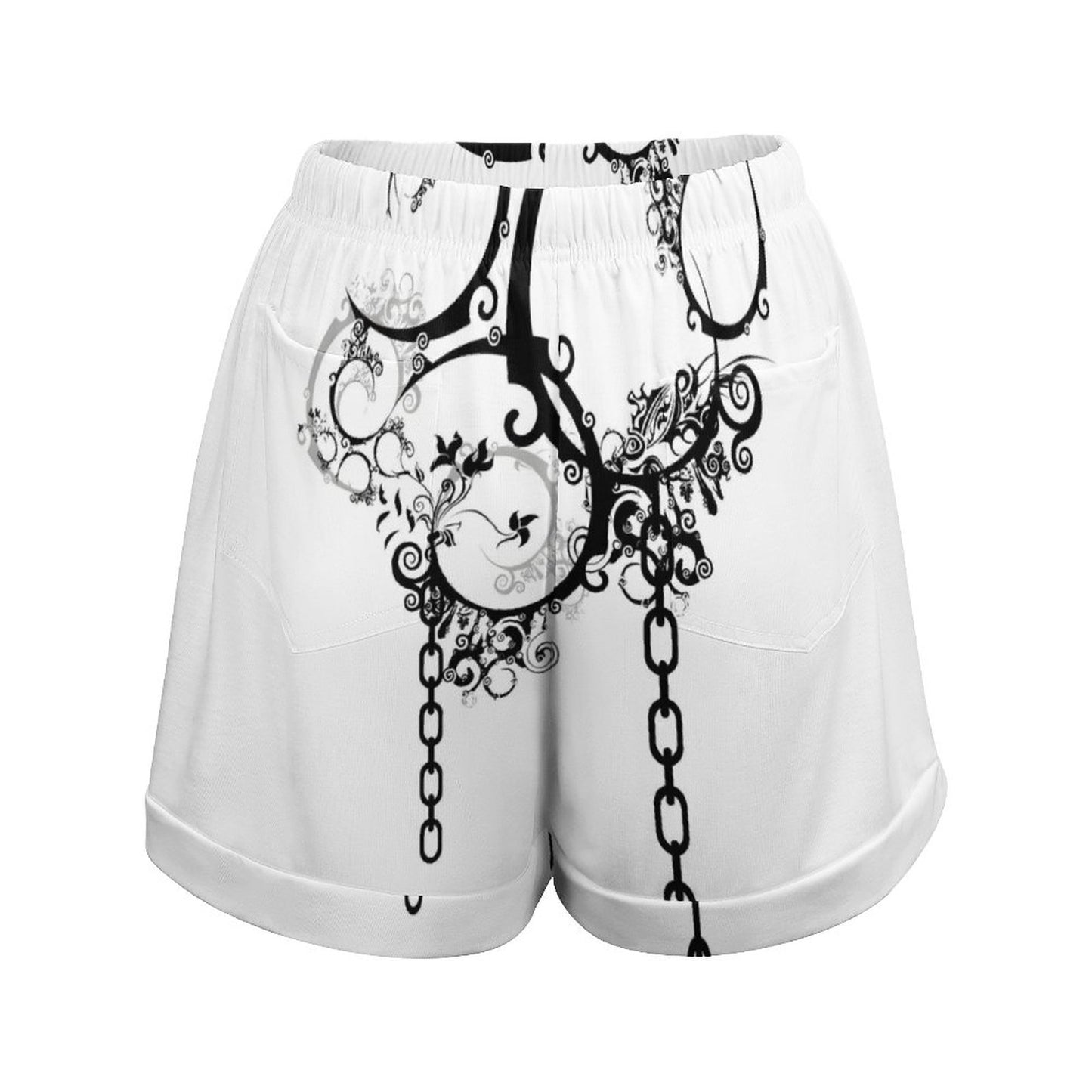 Loose High Waisted Shorts HP (All-Over Printing)