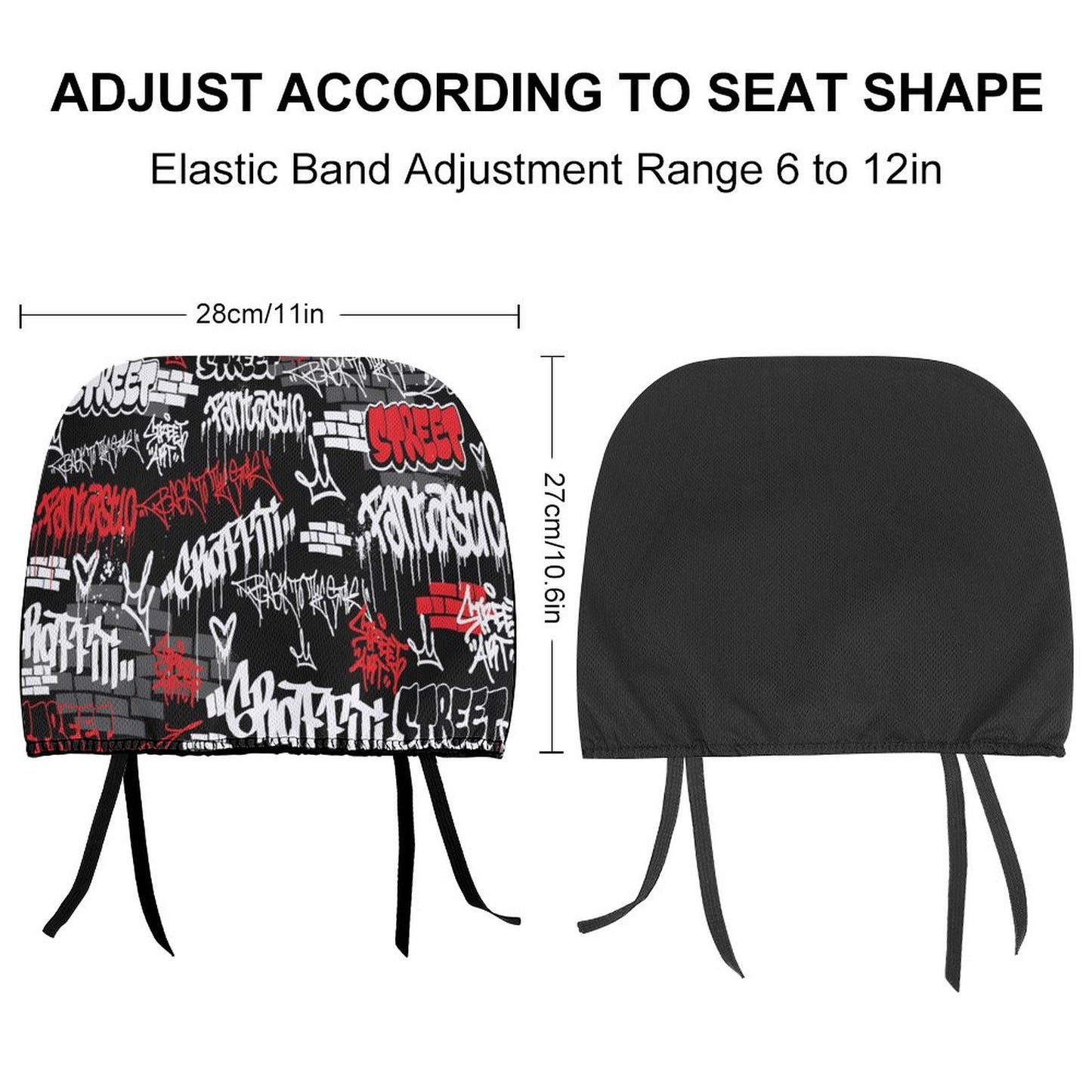 Custom Car Headrest Covers