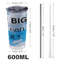 Car Travel Mug Set with Cleaning Kit (590ml/20oz)