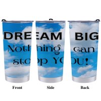 Car Travel Mug Set with Cleaning Kit (590ml/20oz)