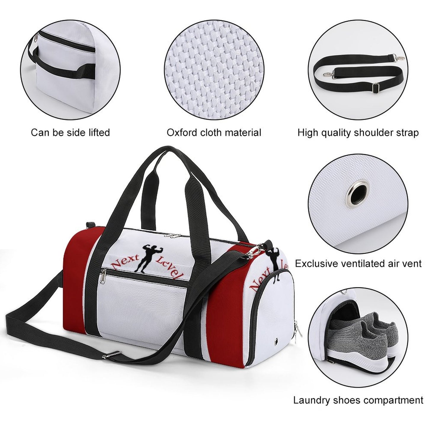 Gym bag A017 Large Capacity Sports Duffel