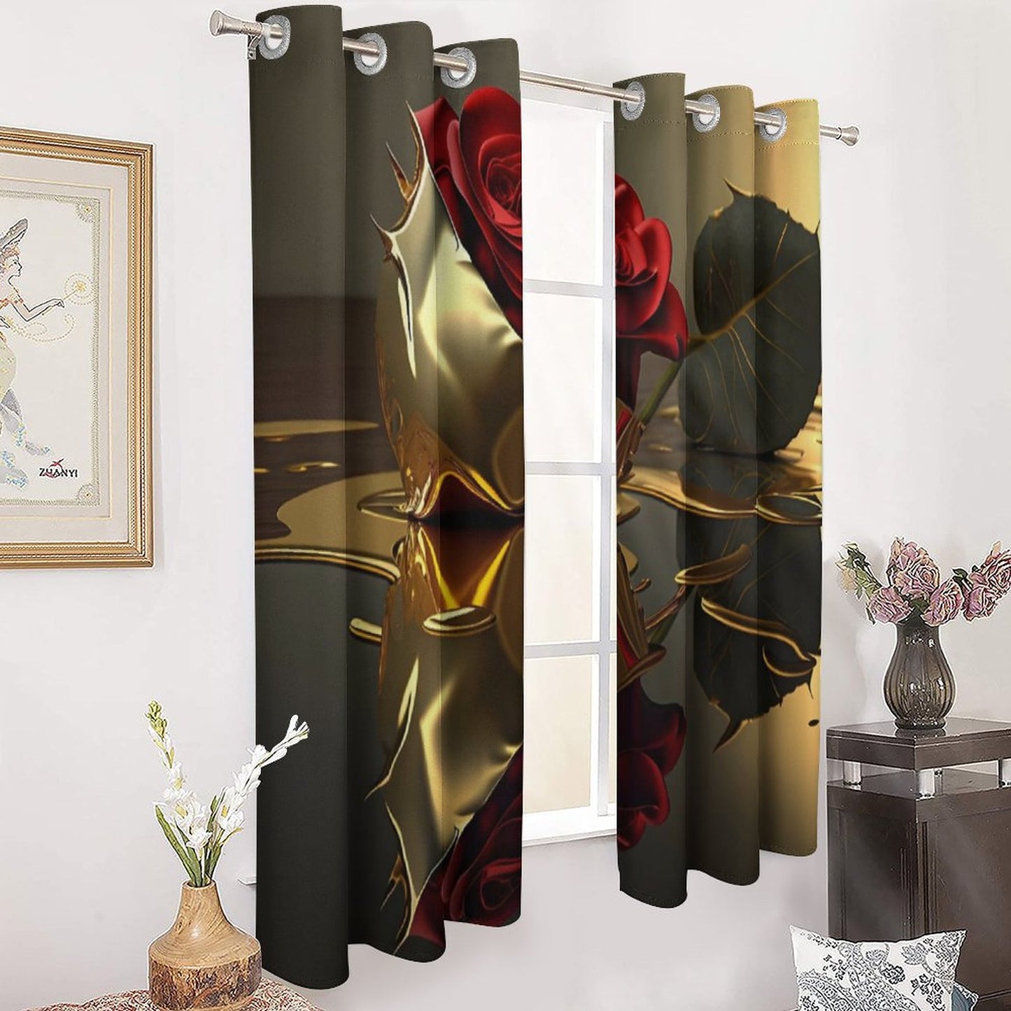 Grommet Curtain-52"x72"/ 132x183cm