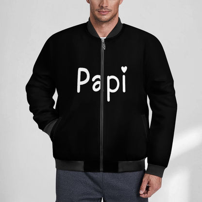 180gsm Zipper Bomber Jacket BMJ (All-Over Printing)