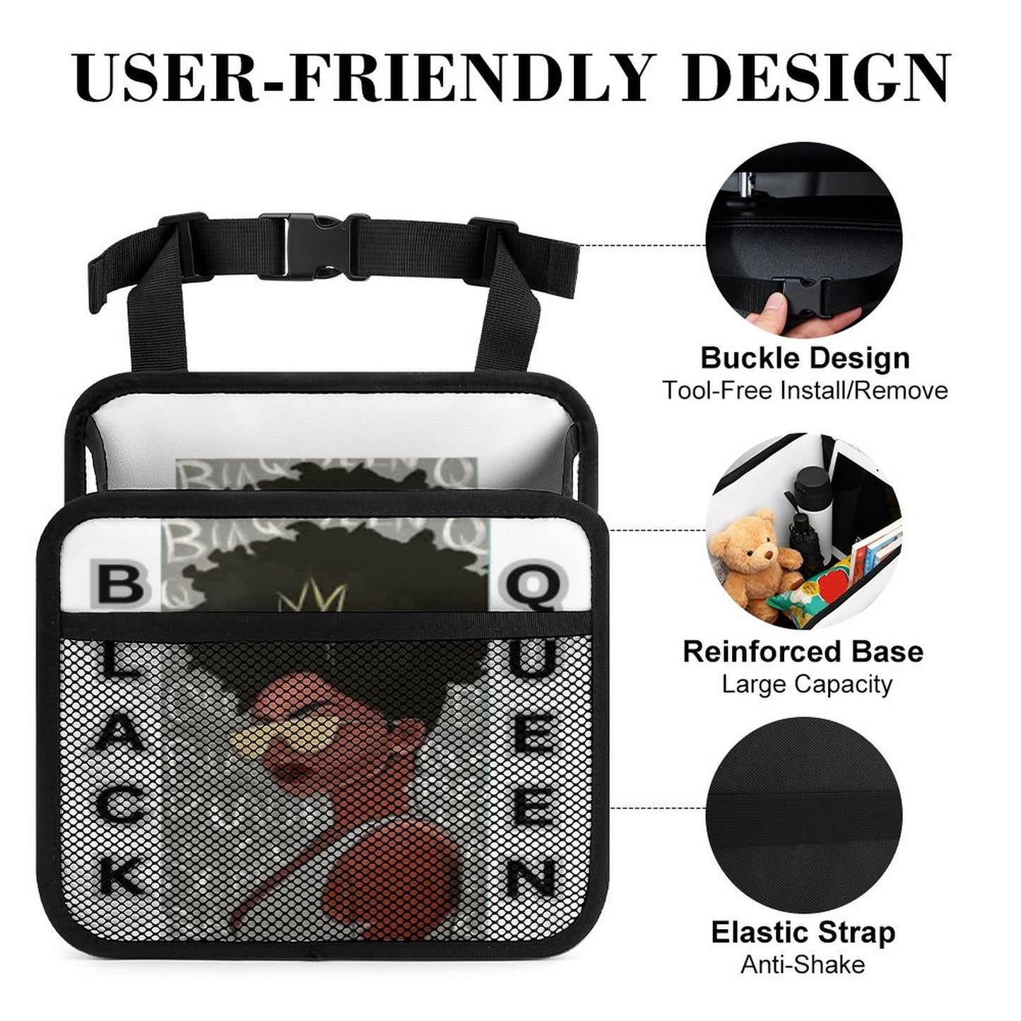 Car Seat Storage Bag(All-Over Printing)