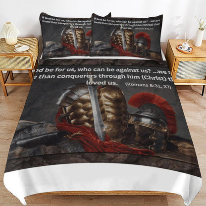 3-Piece Bedding Set-90"x90"/ 229x229cm (Dual-sided Printing)