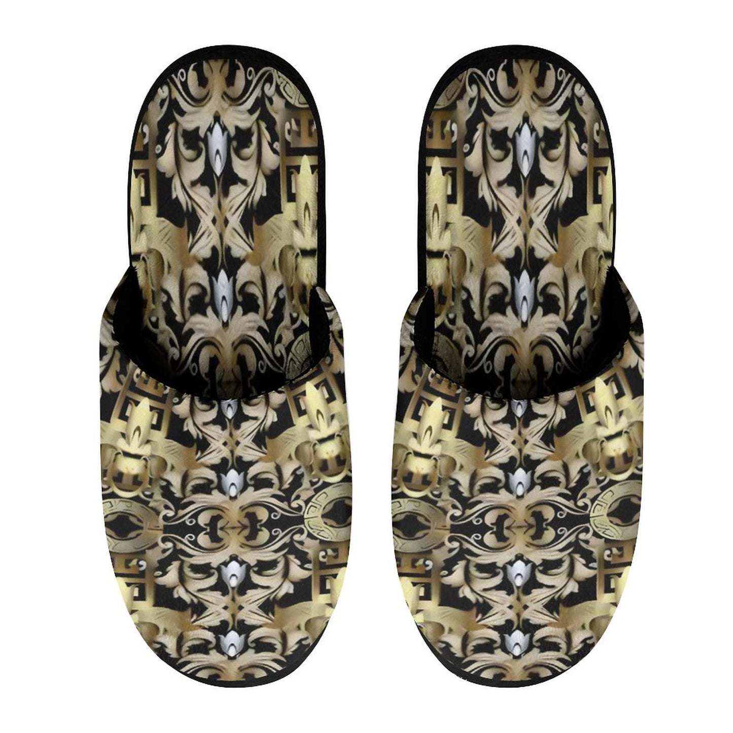 Flannel Men's Cotton Slippers