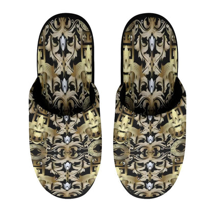 Flannel Men's Cotton Slippers