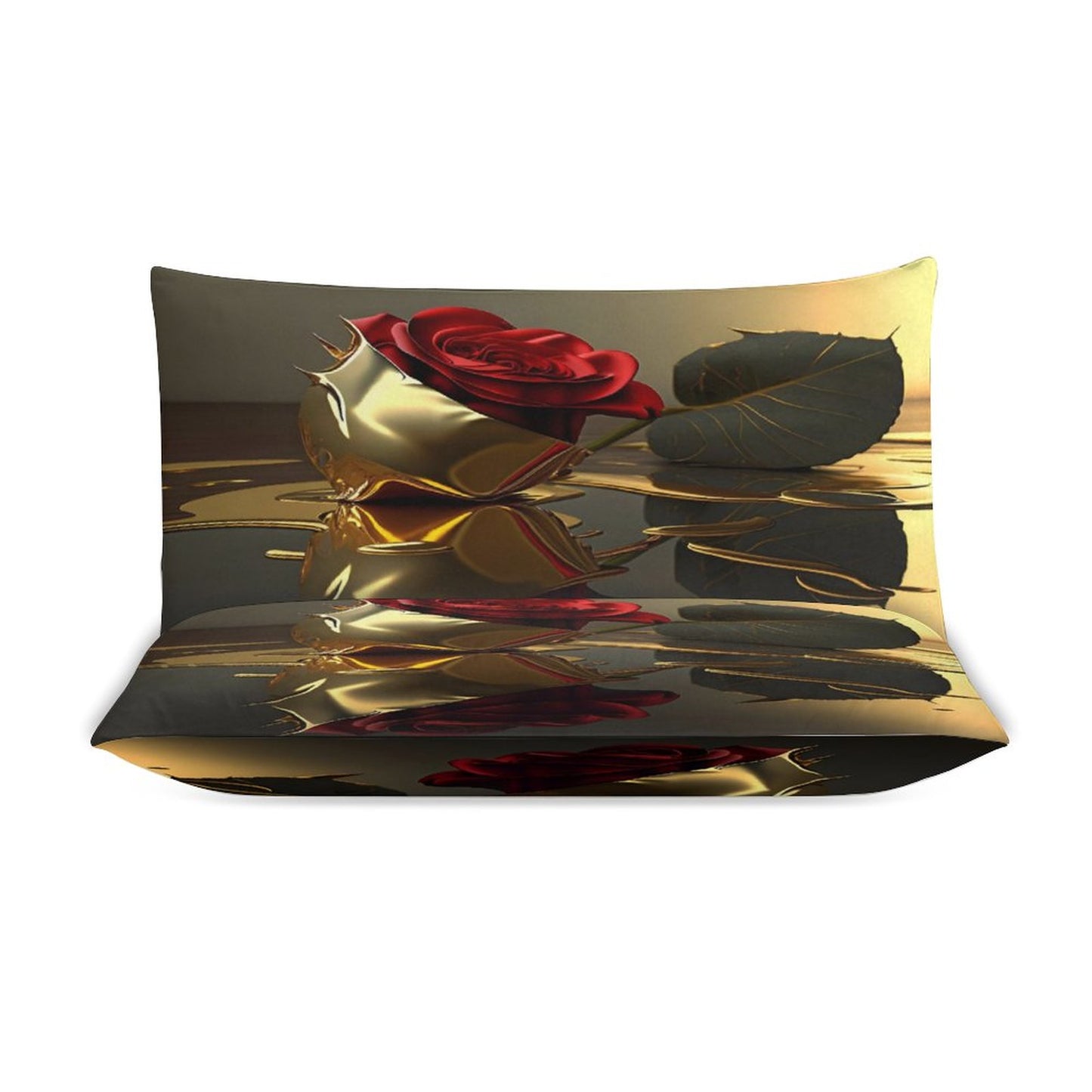 3-Piece Bedding Set-86"×70"/ 218×177cm (Dual-sideded Printing)