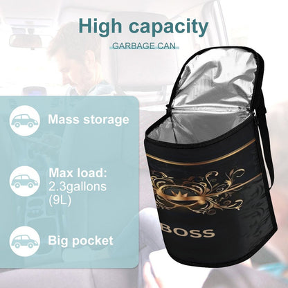 Collapsible Car Trash Bin