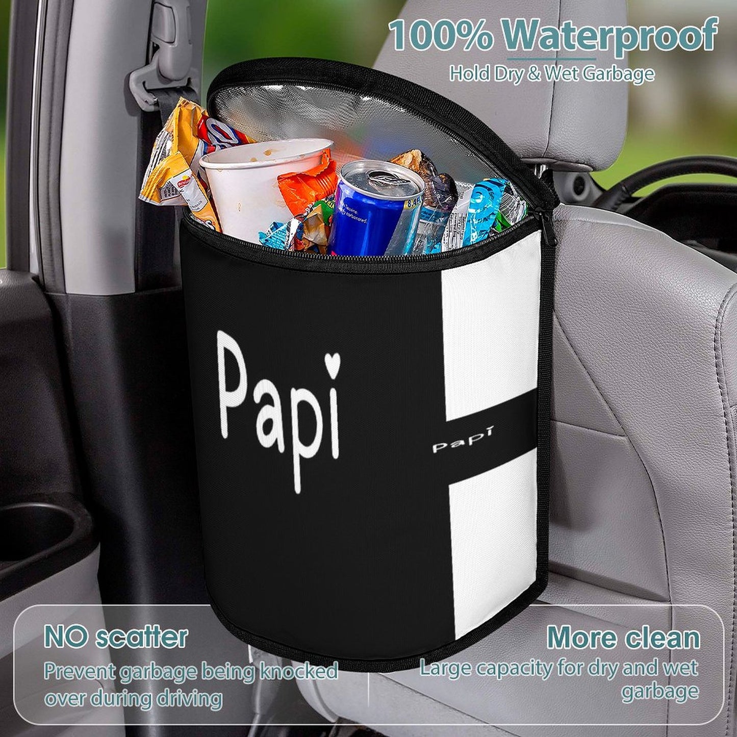 Collapsible Car Trash Bin