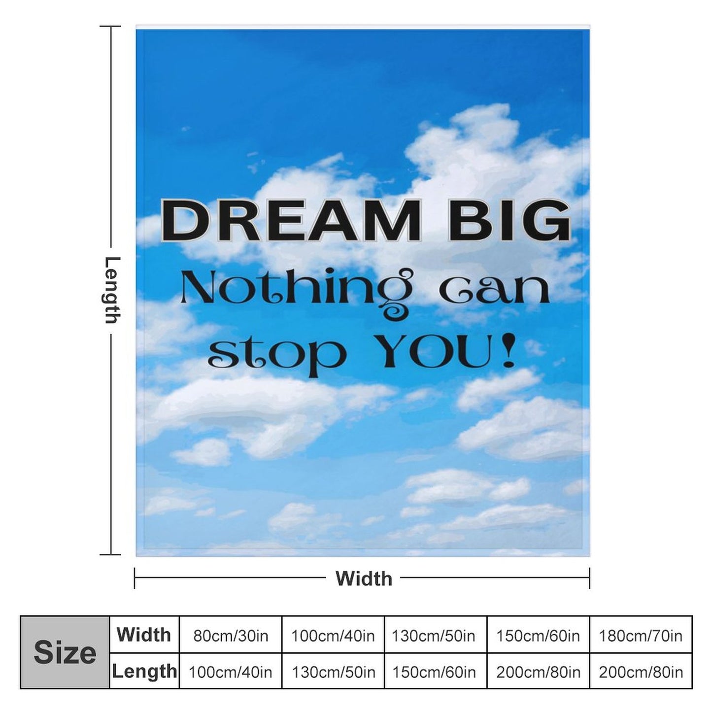 280gsm Flannel Blanket-70"x80" (Dual-sided Printing)