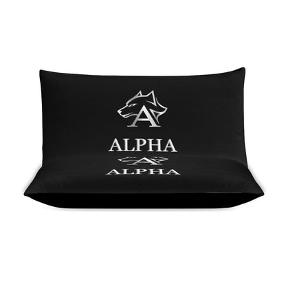 3-Piece Bedding Set-102"x90"/ 259x229cm (Dual-sided Printing)