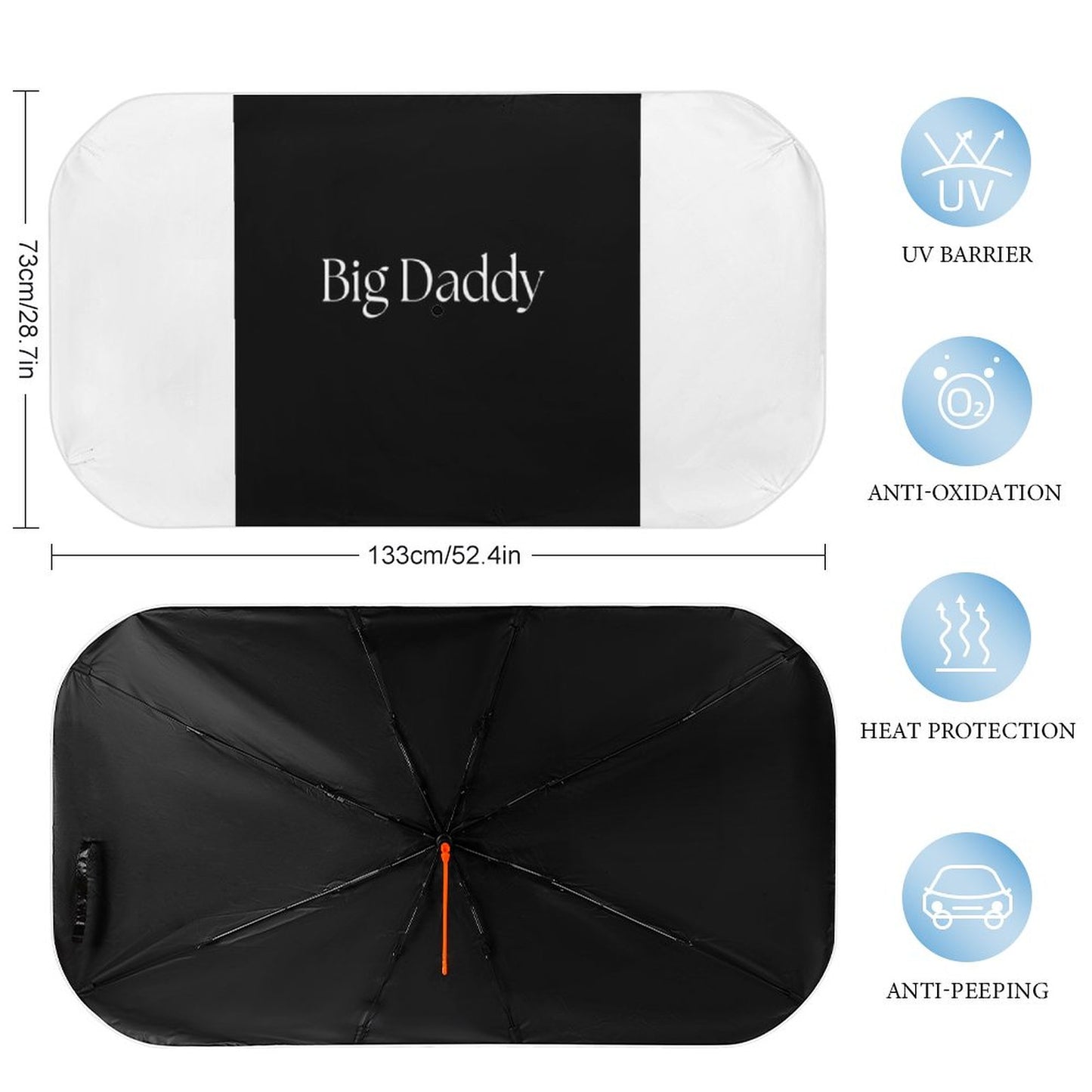 Car Sunshade Umbrella-BIG DADDY