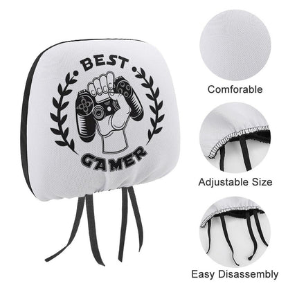 Custom Car Headrest Covers
