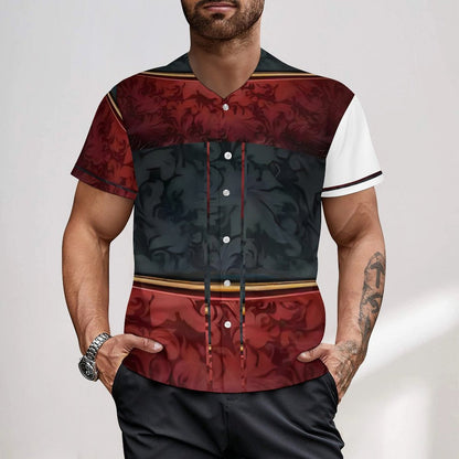 Short Sleeve Men's Baseball Batting Jacket J50T