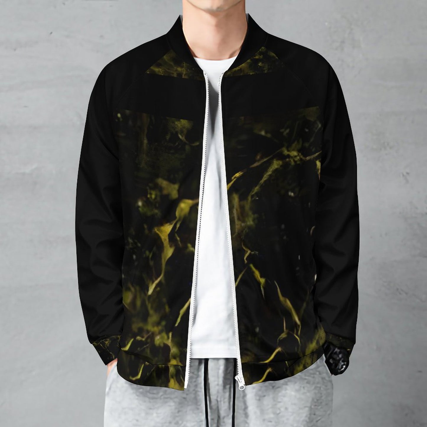 Raglan Zip-up Shirt WY10 (All-Over Printing)