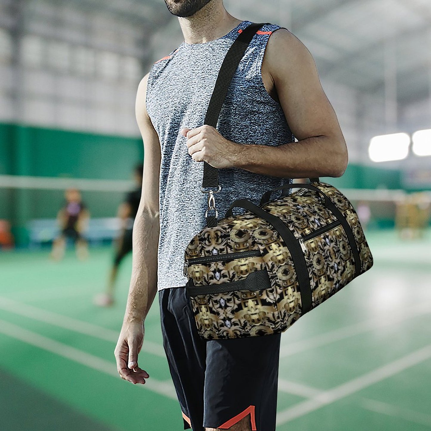 Gym bag Capacity Sports Duffel (shoe pocket included)