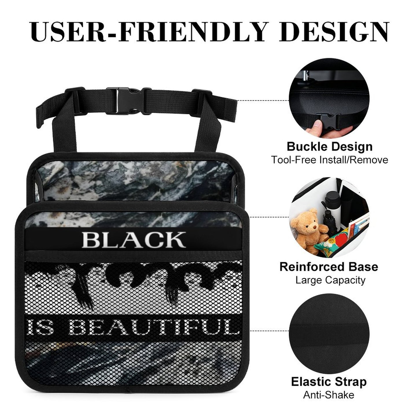 Car Seat Storage Bag(All-Over Printing)