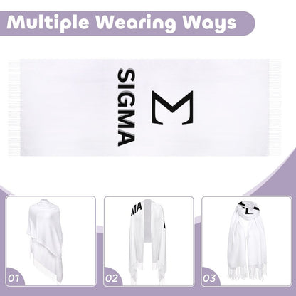 Cashmere-like Tassel Scarf (All-Over Printing)