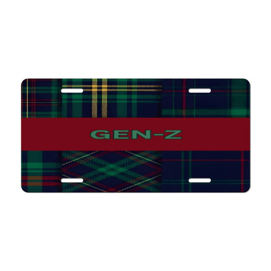 Car License Plate-11.8”x5.9”