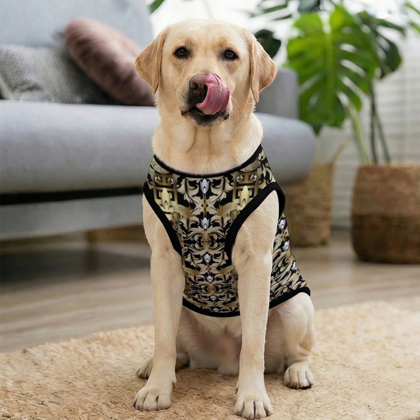 Plus Size Ice Silk Pet Tank Top