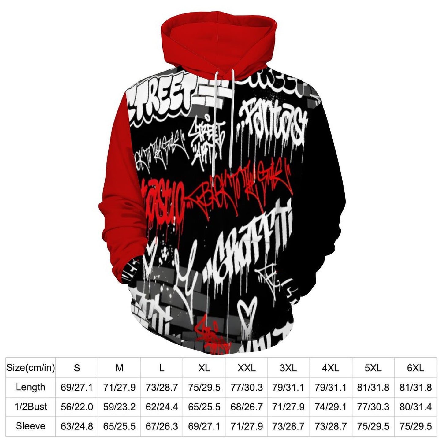 230gsm Hoodie for Women with Double-layer Cap (All-Over Printing)