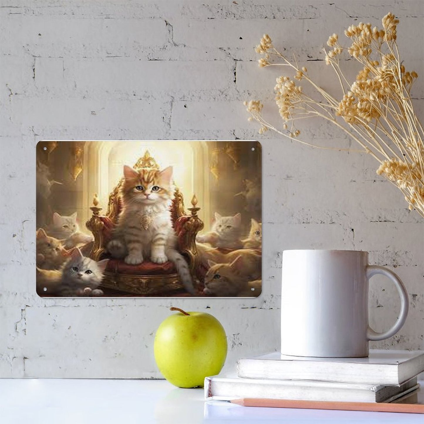 Horizontal Personalized Metal Wall Art Tin Sign-5.5"x7.9"/14x20cm