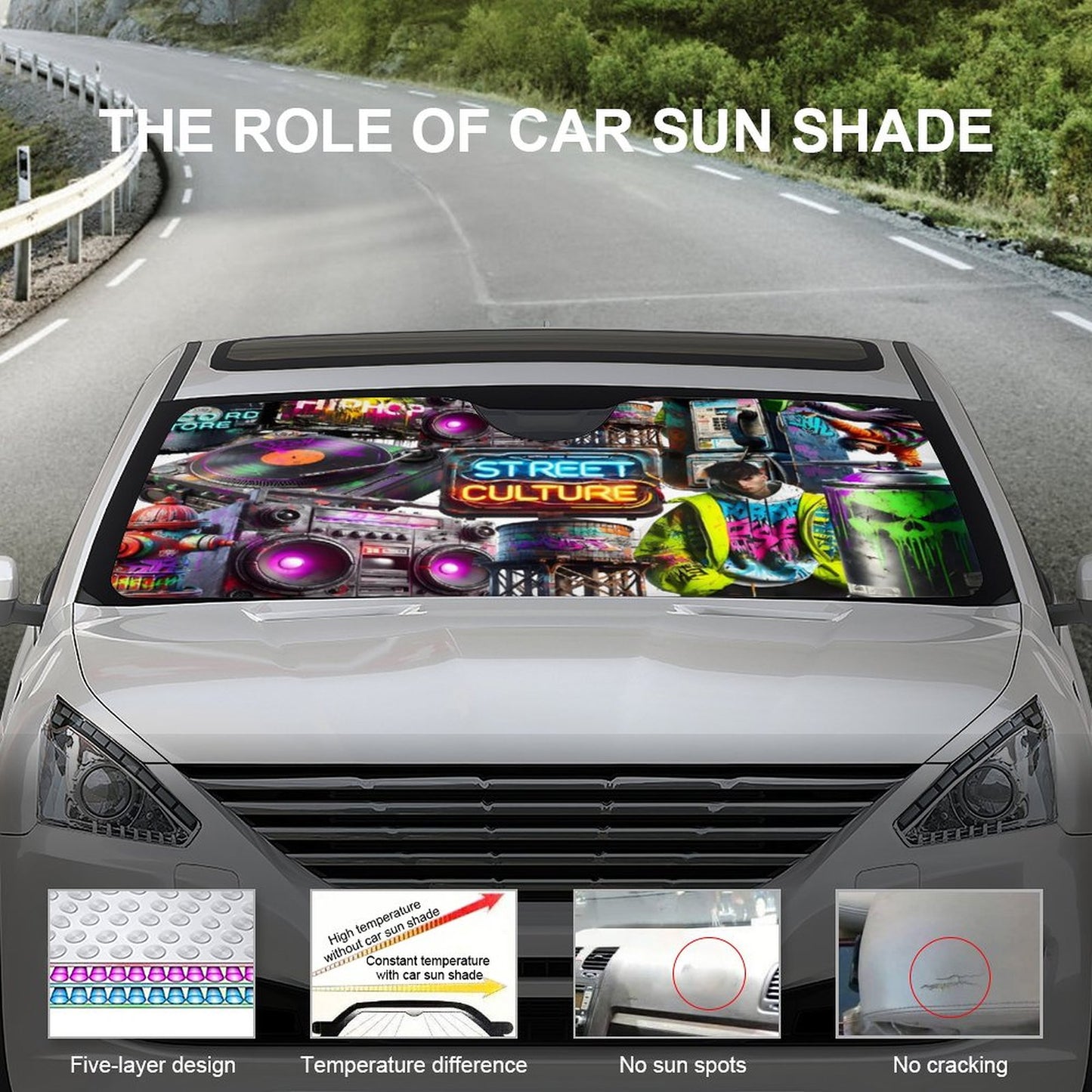 Car Cool with Sun Shades
