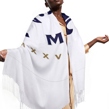 Cashmere-like Tassel Scarf (All-Over Printing)