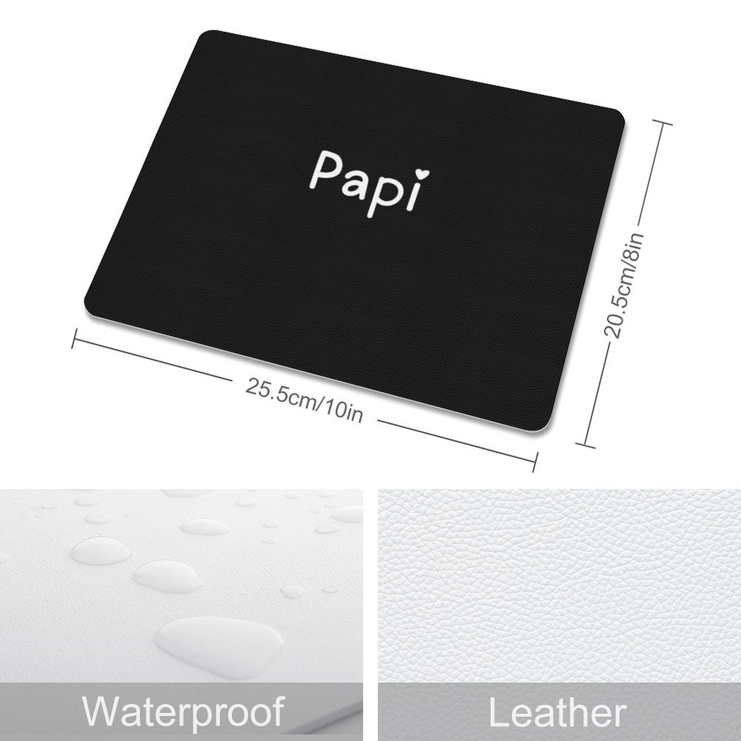 PU Leather Mouse Pad