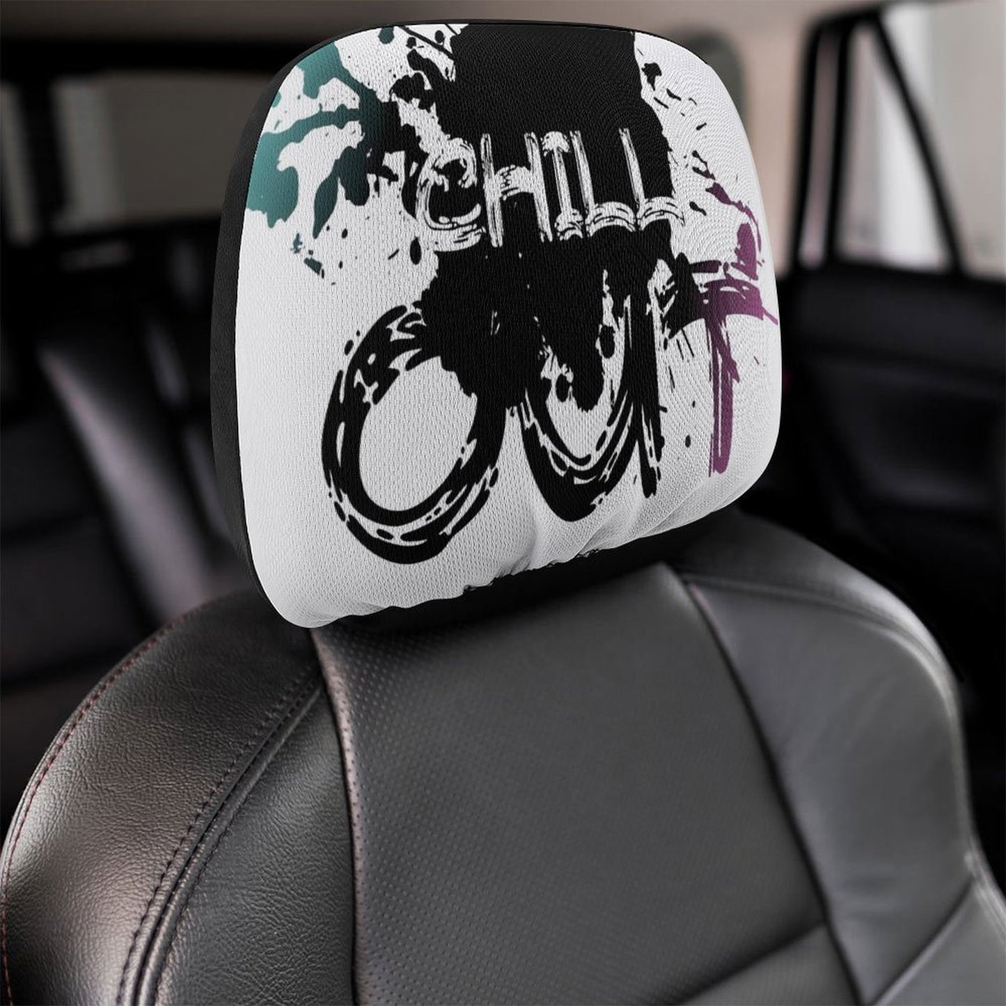 Custom Car Headrest Covers