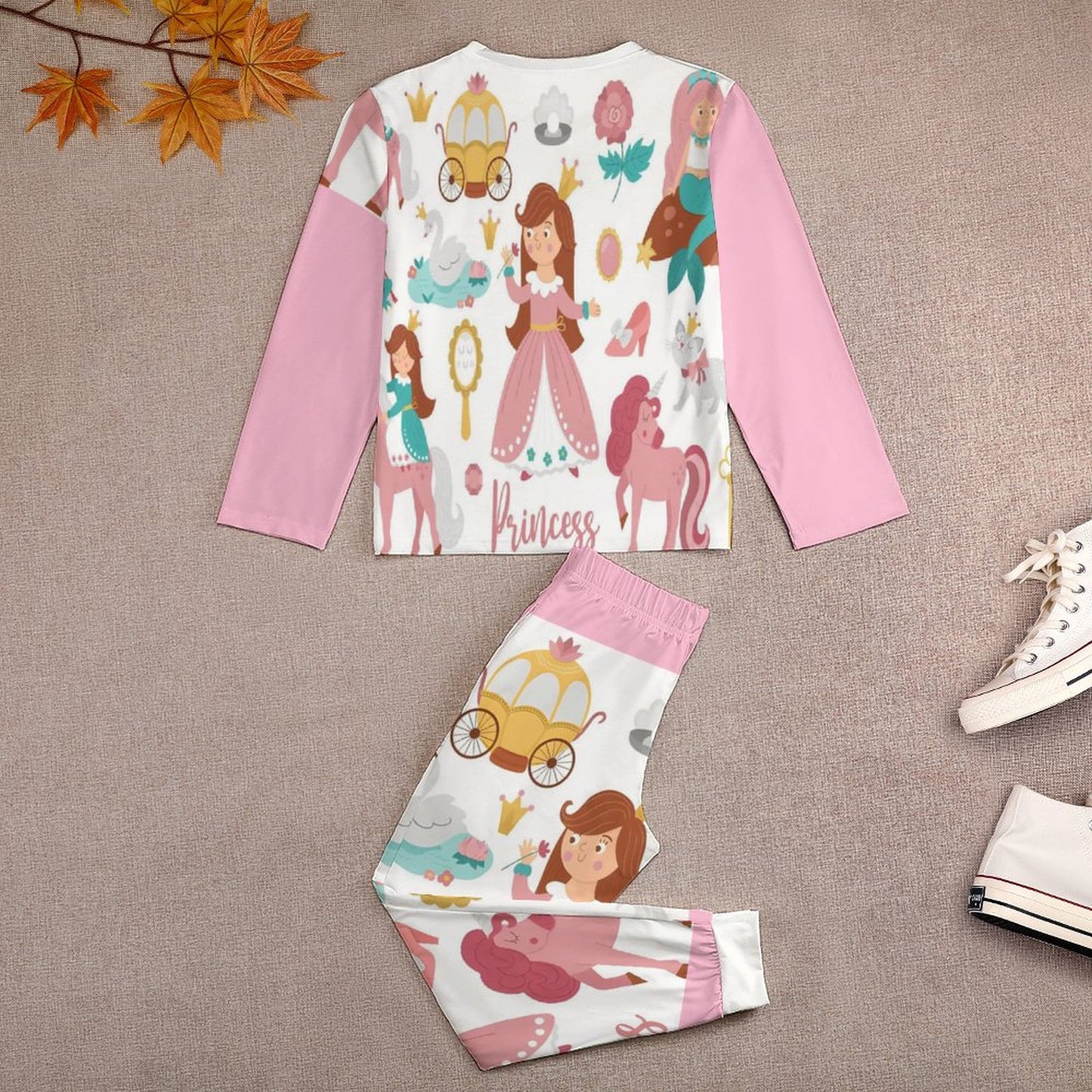 Long Sleeve Girls Nightwear JTZ (All-Over Printing)