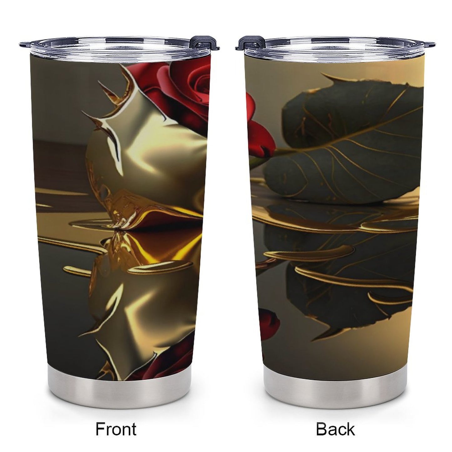 Car Travel Coffee Mug with Lid (All-Over Printing)