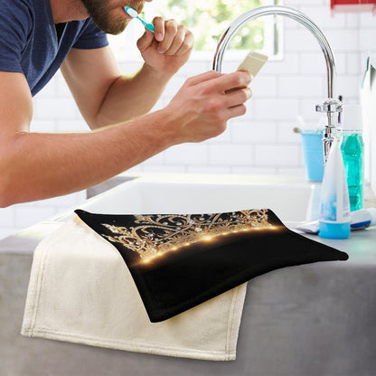 Coral Velvet Towel