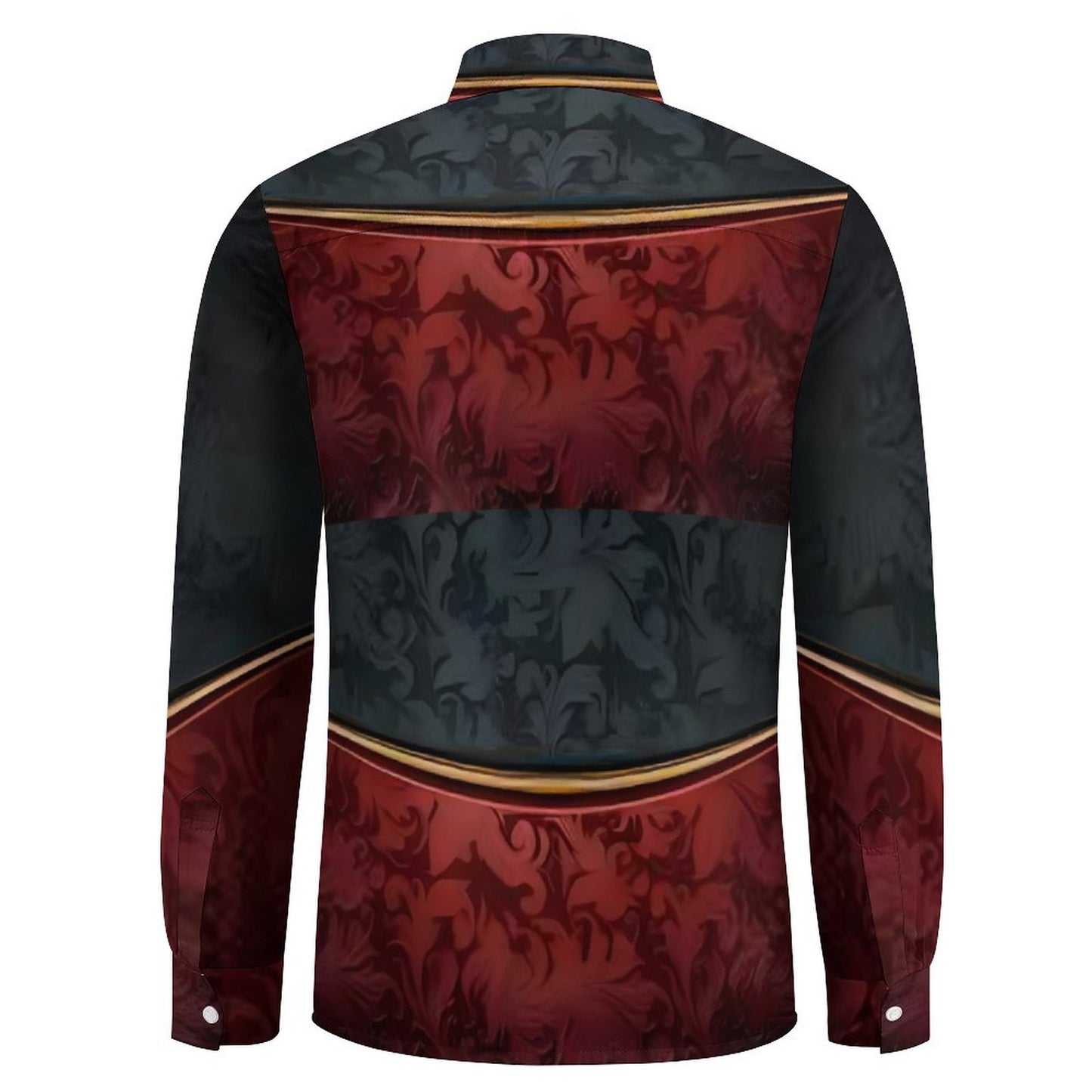 Men's Long Sleeve Shirt with Pocket LS (All-Over Printing)